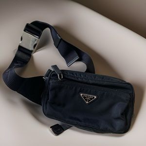 Prada Belt Bag (Re-nylon and Saffiano Leather)